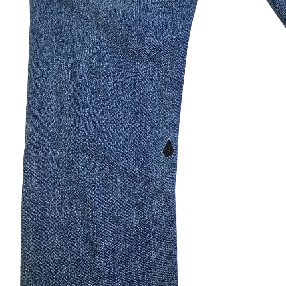 Volcom Kinkade Regular Straight Leg Mens Jeans Medium Wash Blue Size 31 - Picture 5 of 16
